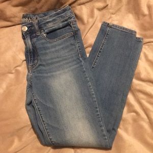 AEO High-Rise Jeggings: Size 6 SHORT